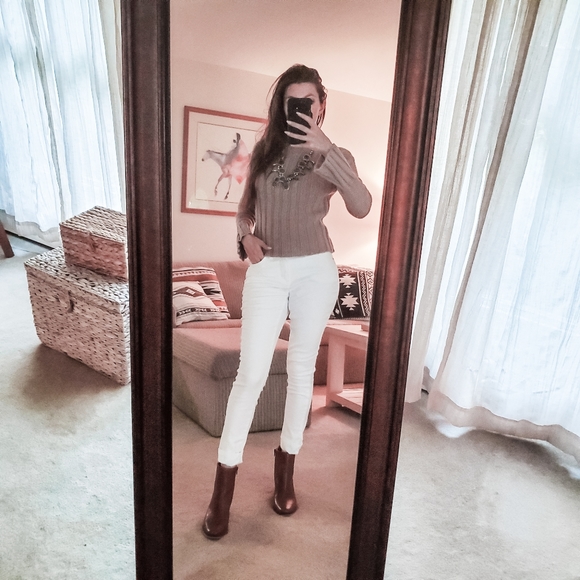 INC International Concepts Sweaters - INC tan turtleneck sweater